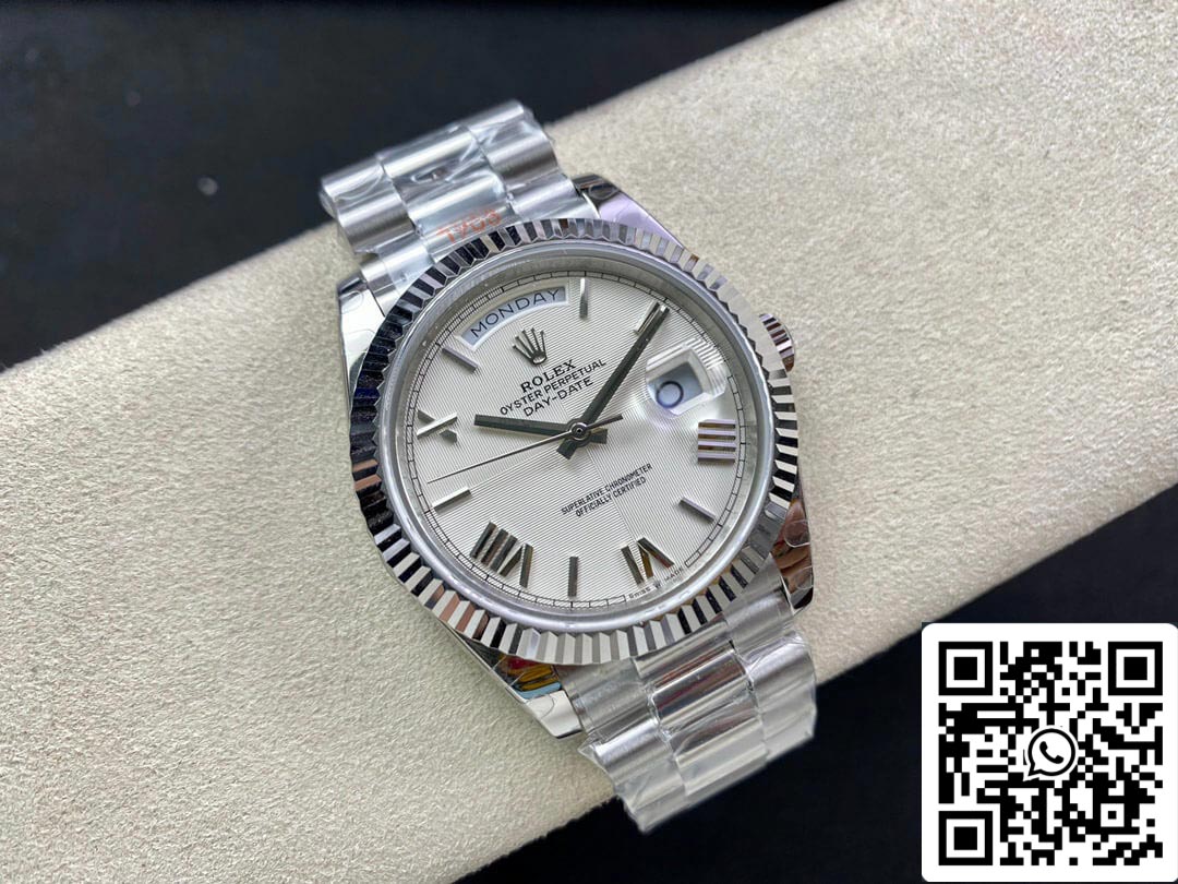 Rolex Day Date 228239-83419 1:1 Meilleure édition EW Factory en acier inoxydable