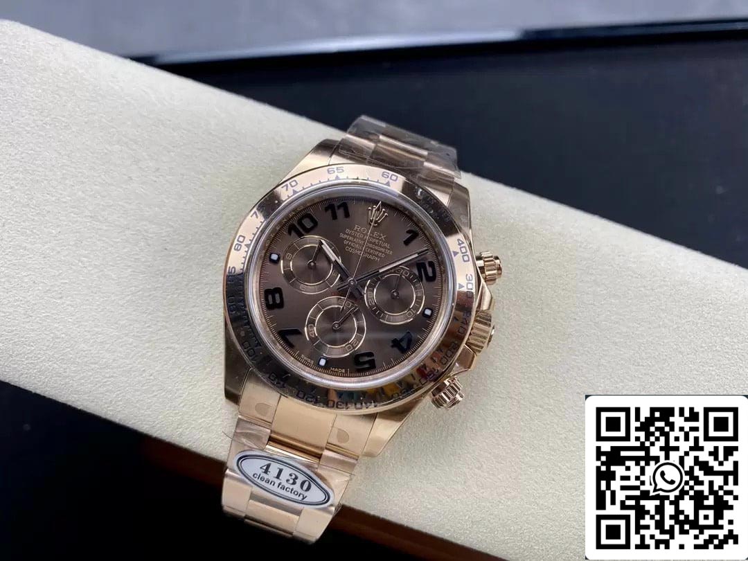 Rolex Cosmograph Daytona M116505-0011 1:1 Best Edition Clean Factory Roségold