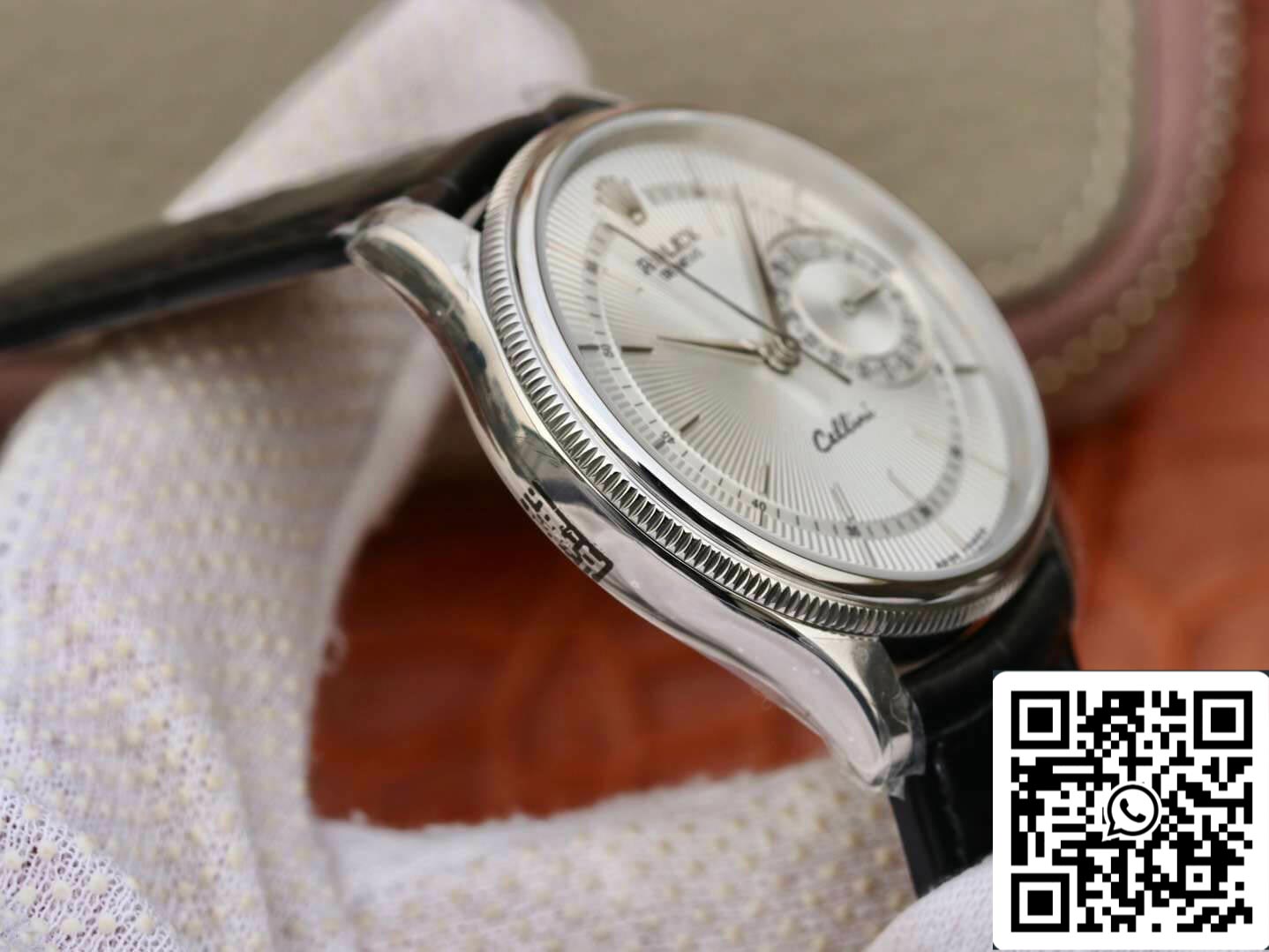 Rolex Celini Date M50519-0006 1:1 Best Edition MKS Factory, weißes Zifferblatt