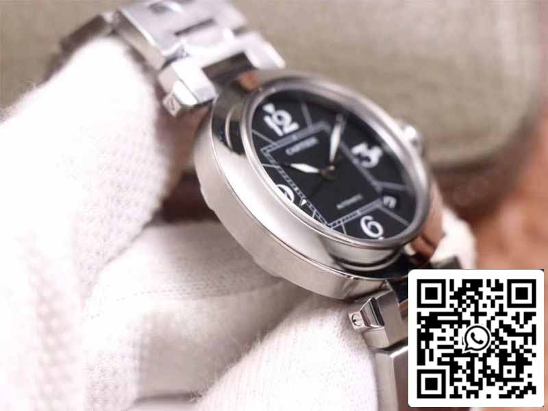 Cartier Pasha W31076M7 1:1 Meilleure édition V9 Factory Cadran noir Suisse Cal.049