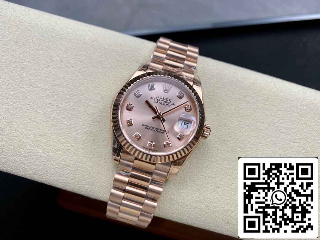 Rolex Datejust M278275-0031 31MM 1:1 Meilleure édition GS Factory Or rose