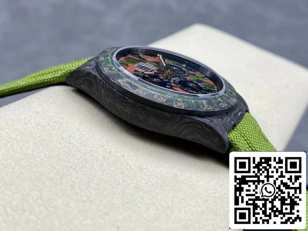 Rolex Daytona Cosmograph Diw Custom Version 1:1 Best Edition Noob Factory Green Strap