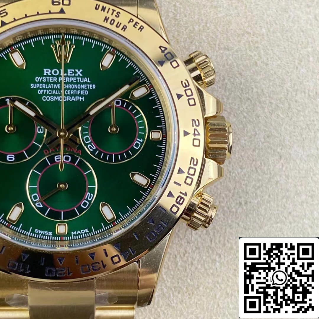 Rolex Cosmograph Daytona M116508-0013 1:1 Meilleure édition Clean Factory Cadran vert