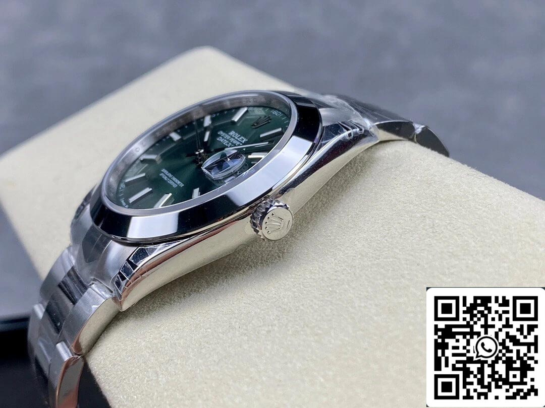 Rolex Datejust M126300-0019 41MM 1:1 Meilleure édition VS Cadran vert d'usine
