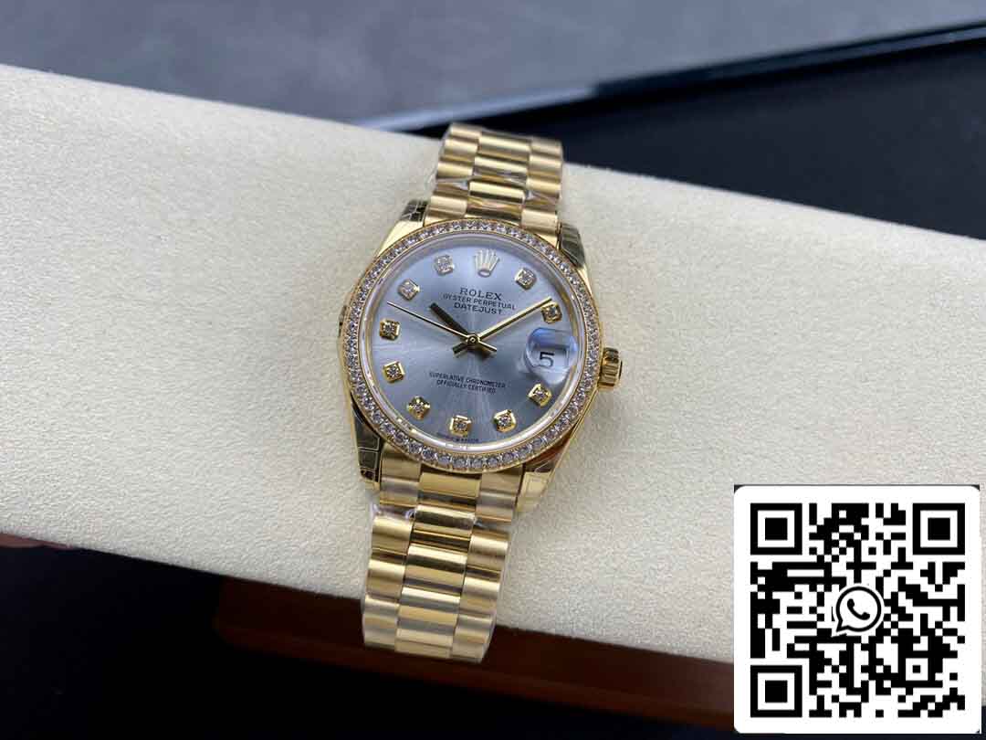 Rolex Datejust M278288RBR-0028 31MM 1:1 Best Edition GS Factory Diamond Bezel
