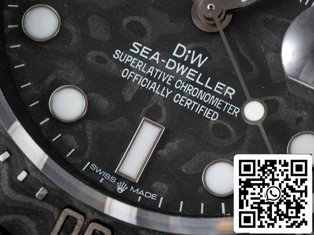 Rolex Sea-Dweller 1:1 Meilleure édition Diw Factory Fibre de carbone
