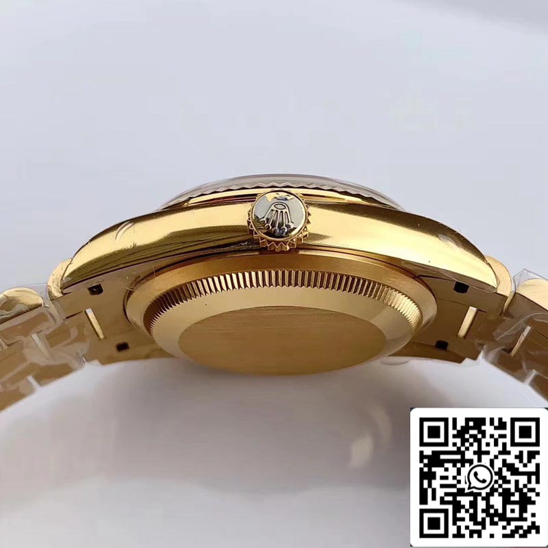 Rolex Day Date M128238-0022 1:1 Best Edition EW Factory, braunes Zifferblatt, Schweizer ETA3255