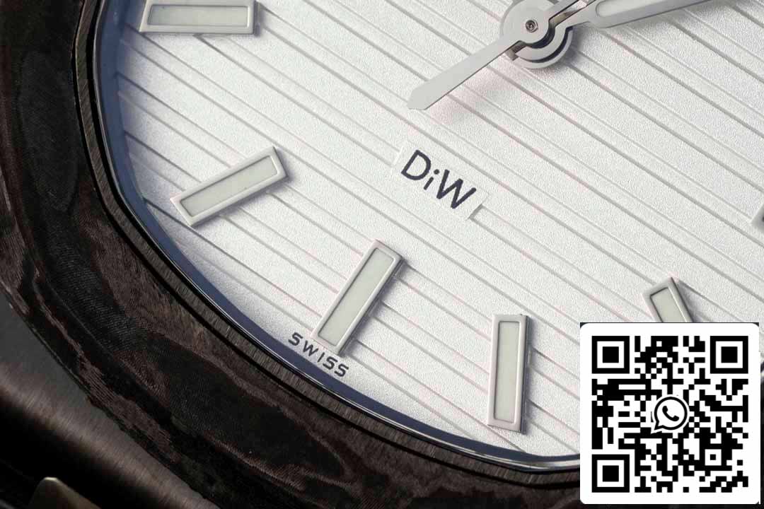 Patek Philippe Nautilus 5711 DiW 1:1 Best Edition, weißes Zifferblatt