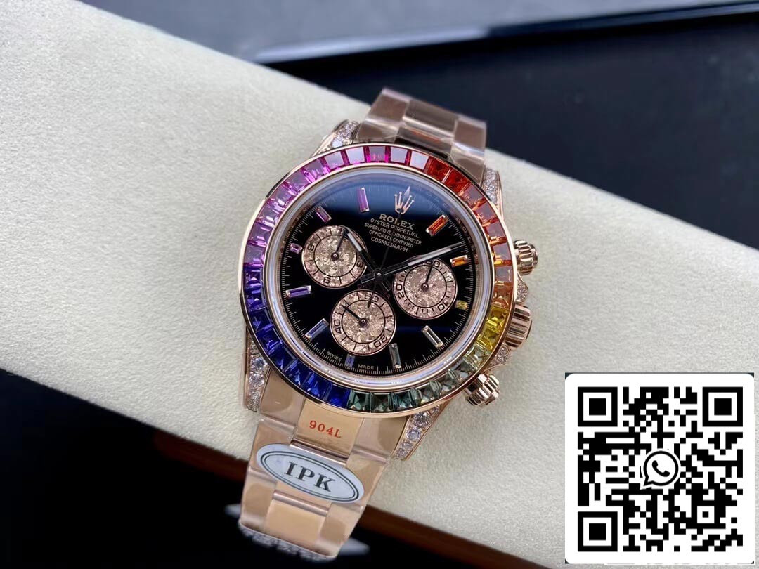 Rolex Daytona 116595 RAINBOW Roségold 1:1 Best Edition IPK Factory Roségold