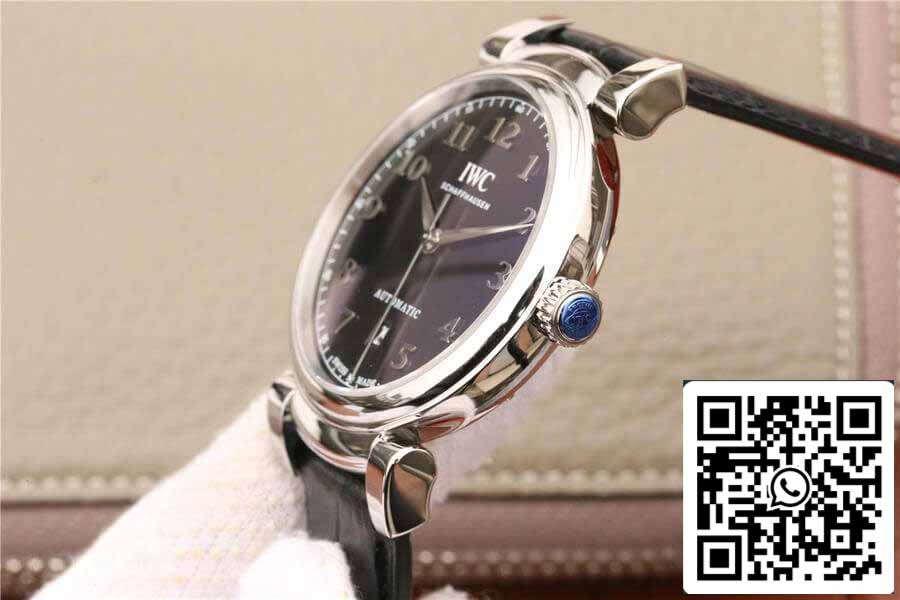 IWC Da Vinci IW356601 1:1 Best Edition MKS Factory schwarzes Zifferblatt