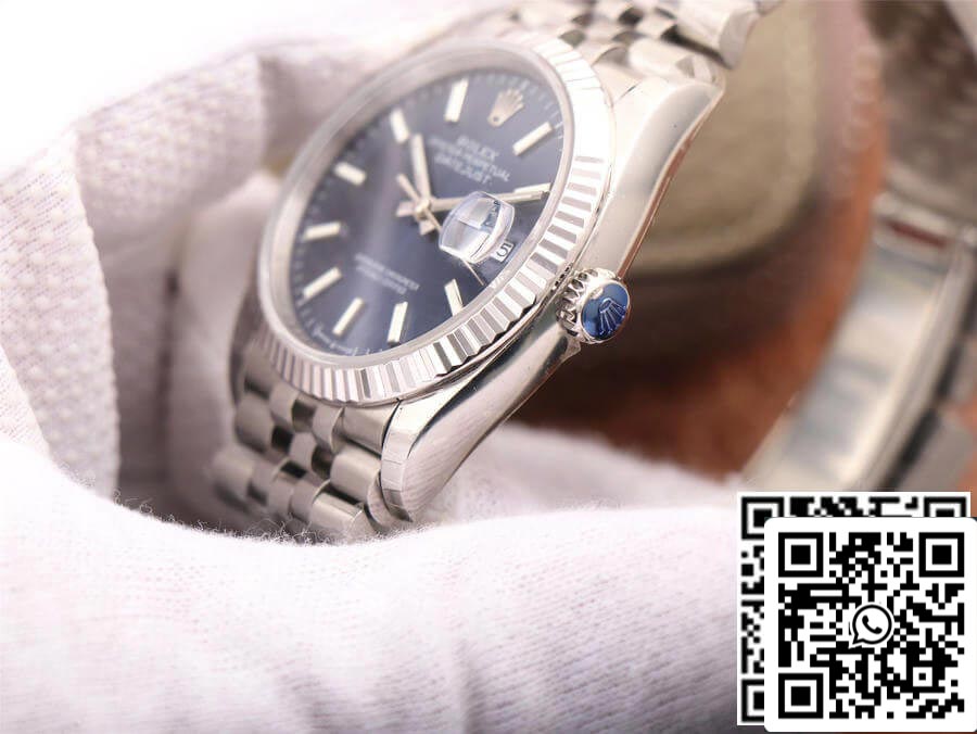 Rolex Datejust M126234-0017 1:1 Meilleure édition EW Factory Cadran bleu