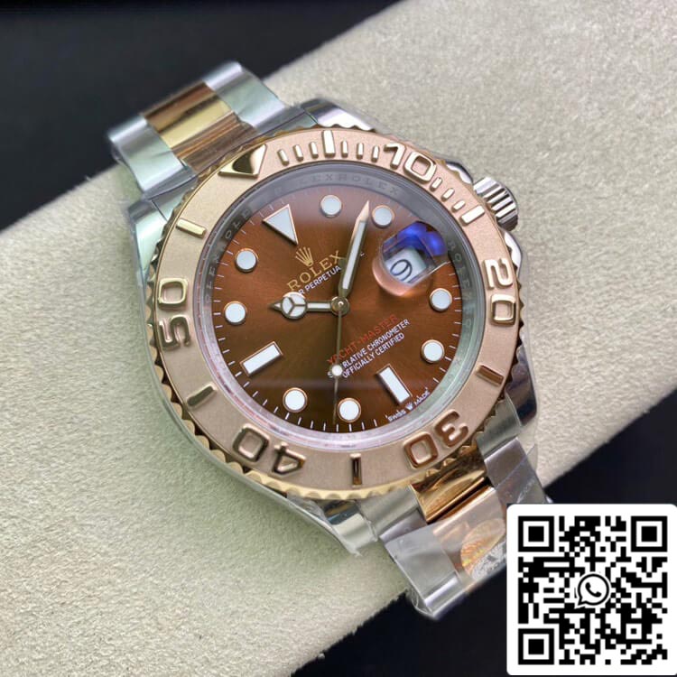 Rolex Yacht-Master 40mm 116621 AR Factory 1:1 Best Edition Swiss ETA2824 Brown Dial