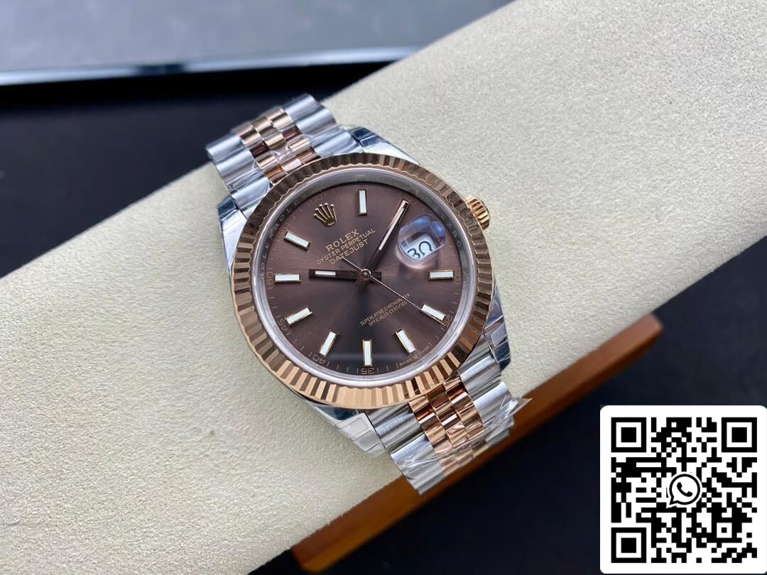 Rolex Datejust M126331-0002 1:1 Best Edition VS Factory Brown Dial