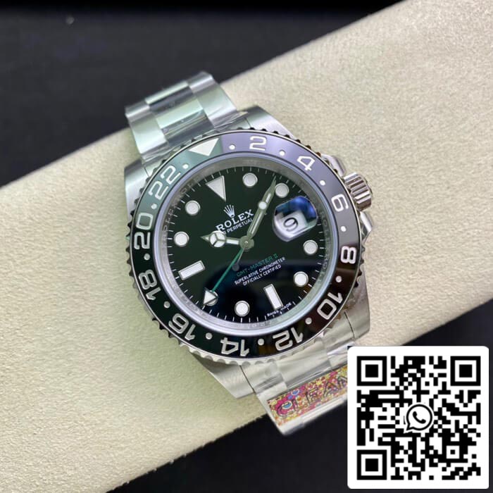 Rolex GMT Master II 116710LN-78200 1:1 Meilleure édition Clean Factory Lunette noire