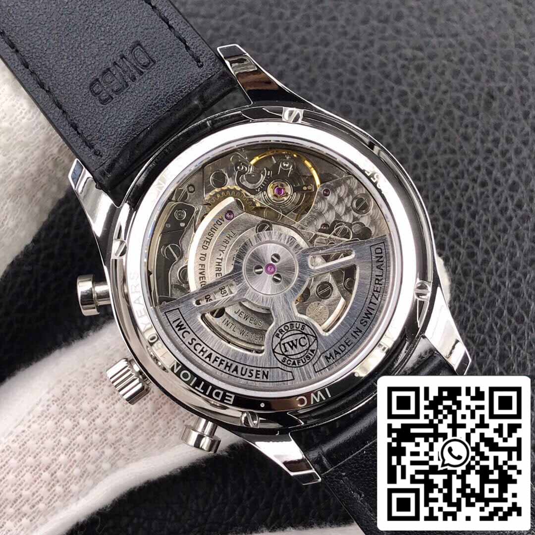 IWC Portugieser Chronographe IW371616 1:1 Meilleure édition YL Factory Cadran rouge bordeaux