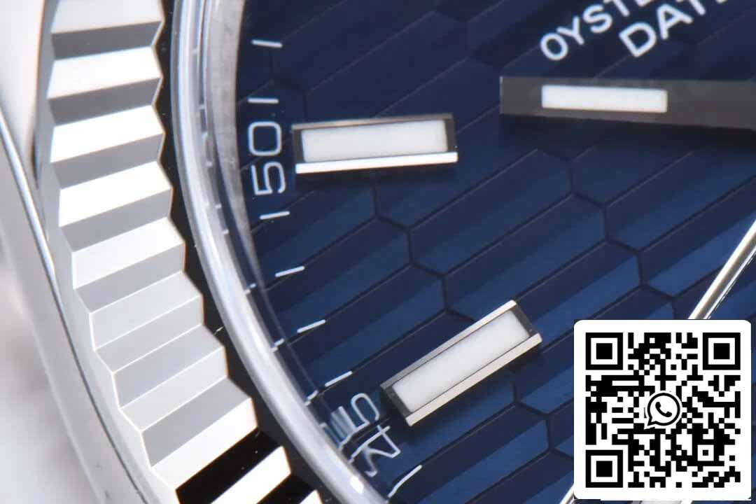 Rolex Datejust 41MM M126334-0031 1:1 Meilleure édition Clean Factory Cadran bleu