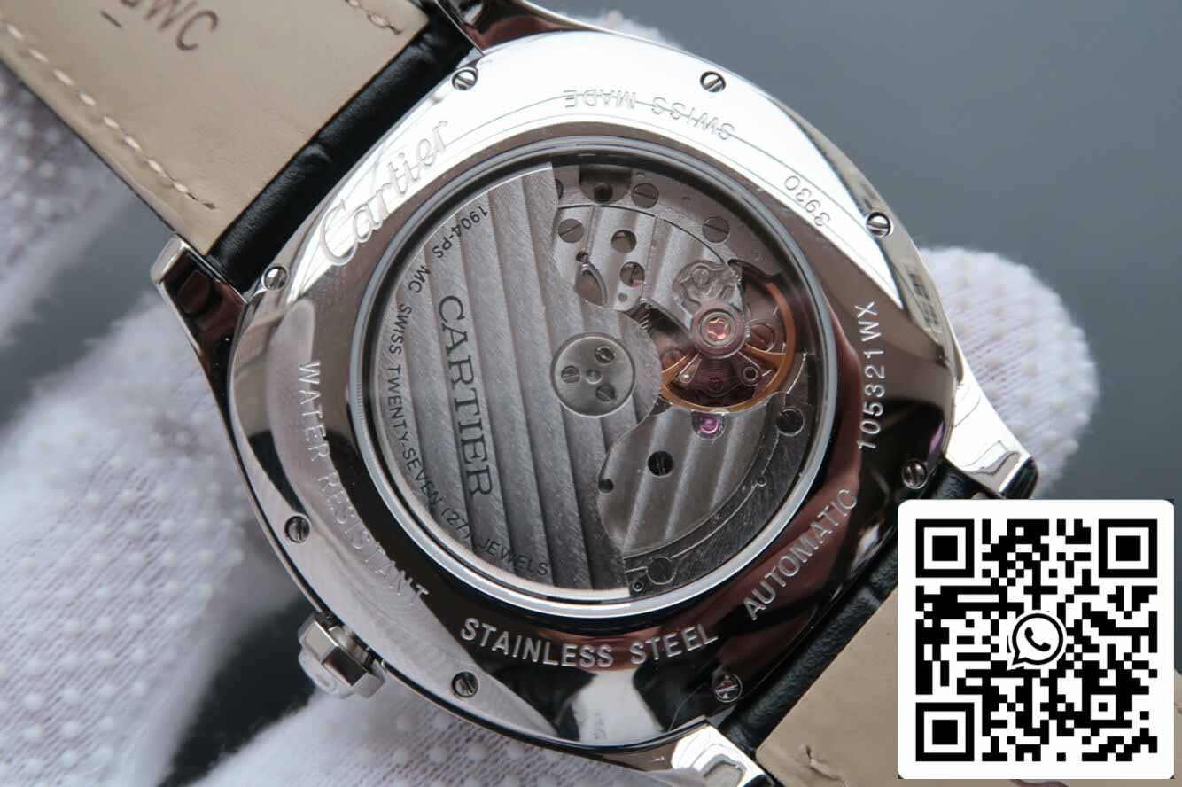 Drive De Cartier WSNM0009 1:1 Best Edition V6 Fabrik schwarzes Zifferblatt