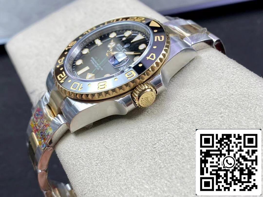 Rolex GMT Master II 116713-LN-78203 1:1 Best Edition Clean Factory Schwarzes Zifferblatt