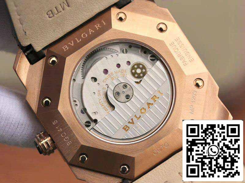 Montres Homme Bvlgari Octo solotempo 102485 BG041BBSPGVD 1:1 Meilleure Édition Automatique Suisse BVL 193