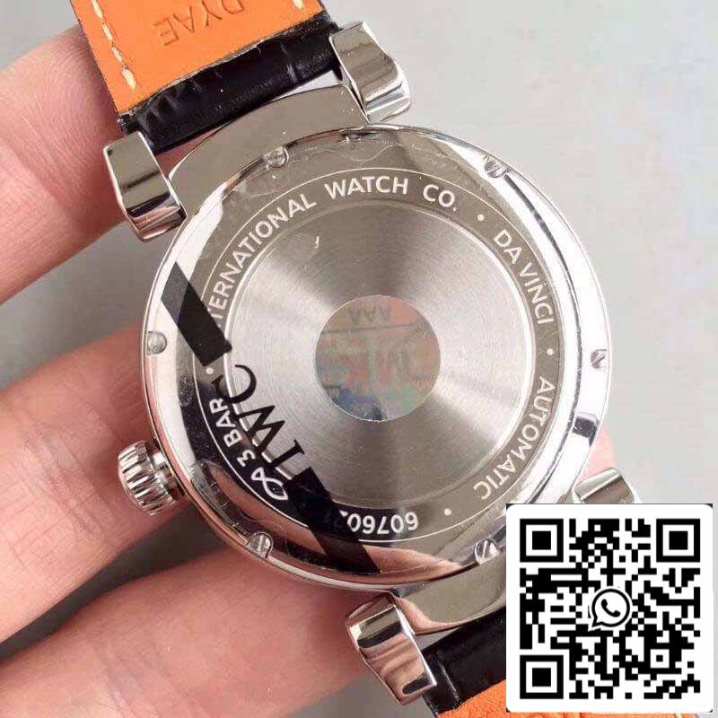 IWC Da Vinci IW356605 MKS Factory 1:1 Best Edition Swiss ETA2892 Blaues Zifferblatt mit silbernen Markierungen