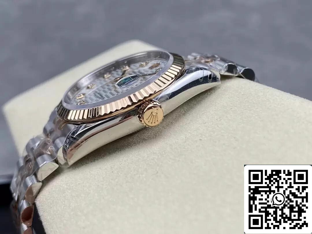 Rolex Datejust M126231-0039 36MM 1:1 Meilleure édition VS Cadran argenté d'usine