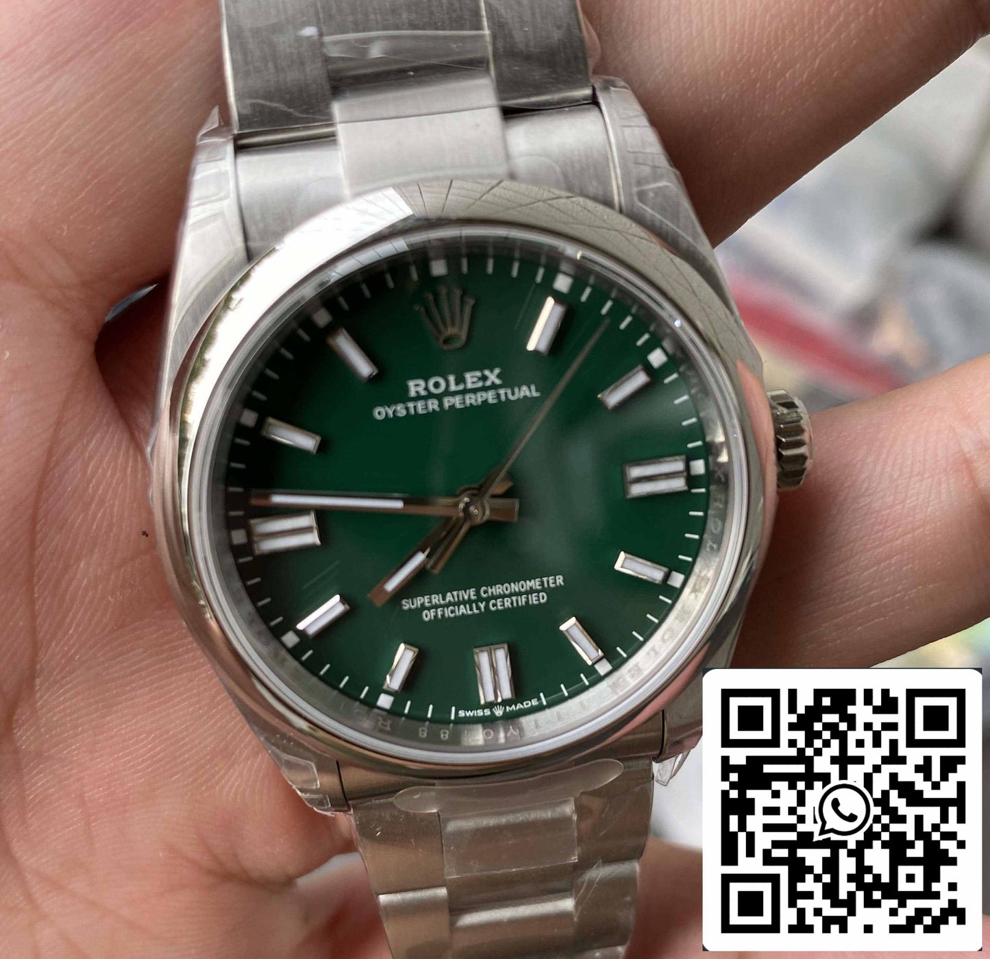 Rolex Oyster Perpetual 41MM M124300-0005 1:1 Beste Edition VS Fabrik Edelstahl