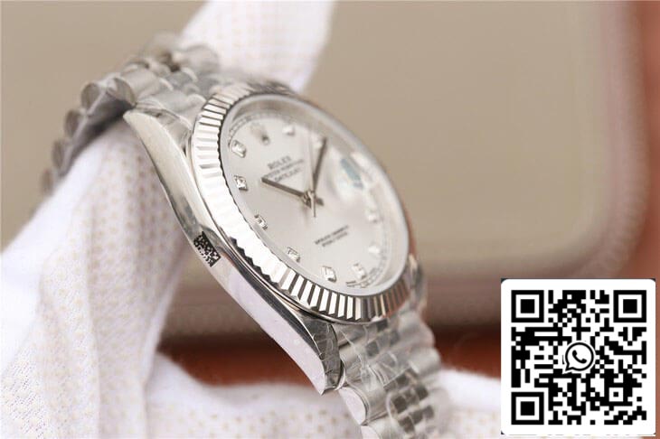 Rolex Datejust M126331 1:1 Meilleure édition EW Factory Cadran blanc