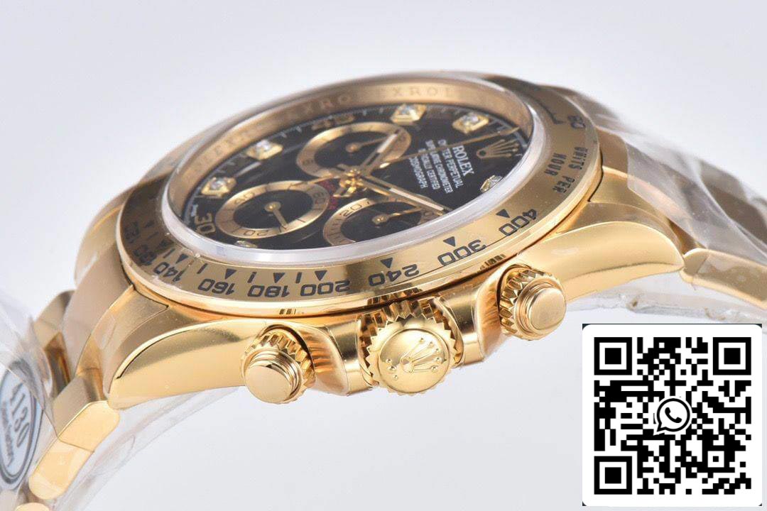 Rolex Cosmograph Daytona M116508-0016 1:1 Best Edition Clean Factory Schwarzes Zifferblatt