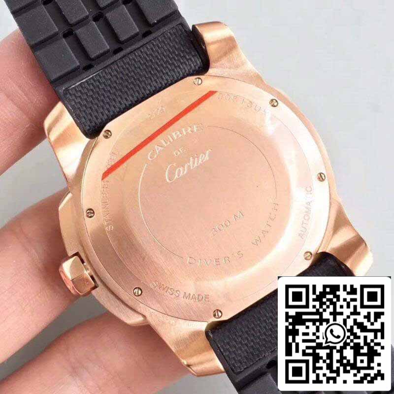 Calibre De Cartier Diver W7100052 JF Factory 1:1 Meilleure Édition Suisse ETA9015