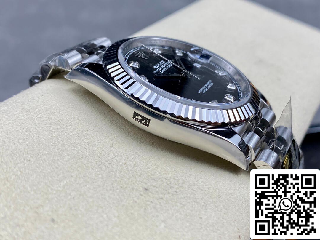 Rolex Datejust M126334-0012 1:1 Meilleure édition Clean Factory Cadran noir