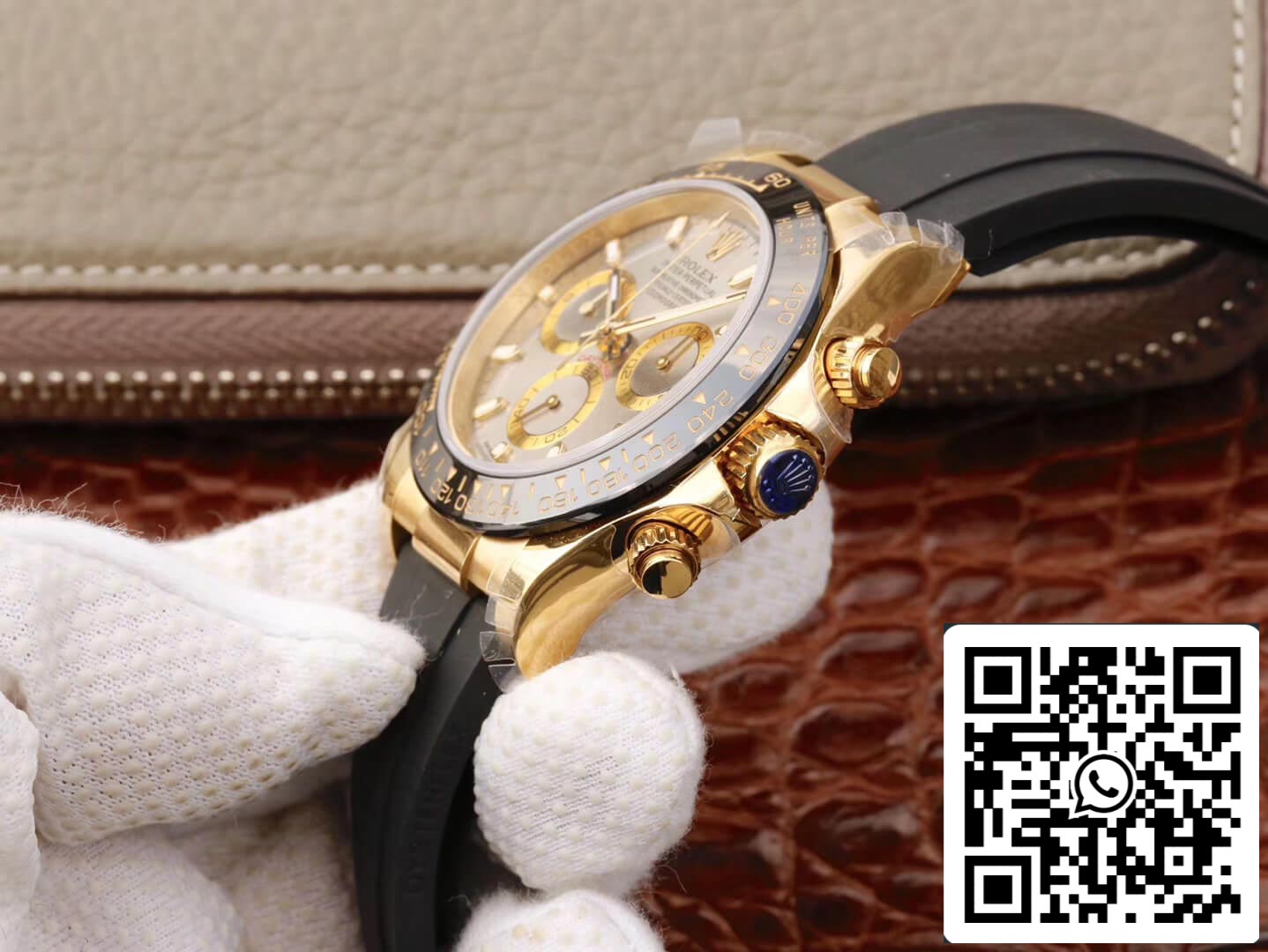 Rolex Daytona Cosmograph 116518LN 1:1 Best Edition JH Factory Silbergraues Zifferblatt