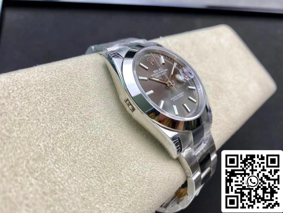 Rolex Datejust M126300-0007 41MM 1:1 Meilleure édition VS Cadran gris d'usine