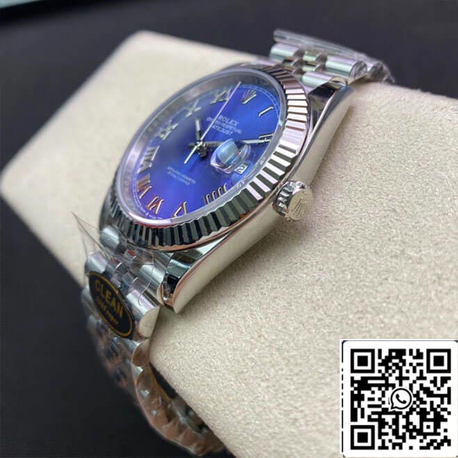 Rolex Datejust M126334-0026 1:1 Meilleure édition Clean Factory Cadran bleu