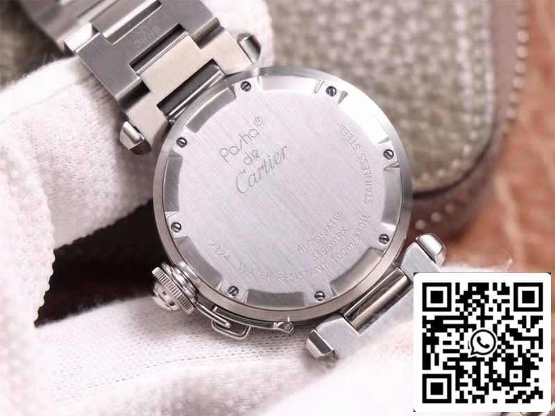 Cartier Pasha W31076M7 1:1 Meilleure édition V9 Factory Cadran noir Suisse Cal.049