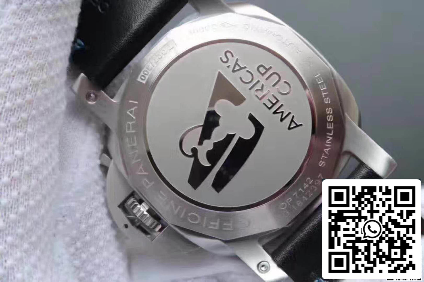 Panerai Luminor Marina 1950 PAM727 ZF Factory 1:1 Best Edition Swiss ETA P9010 Black Leather Strap