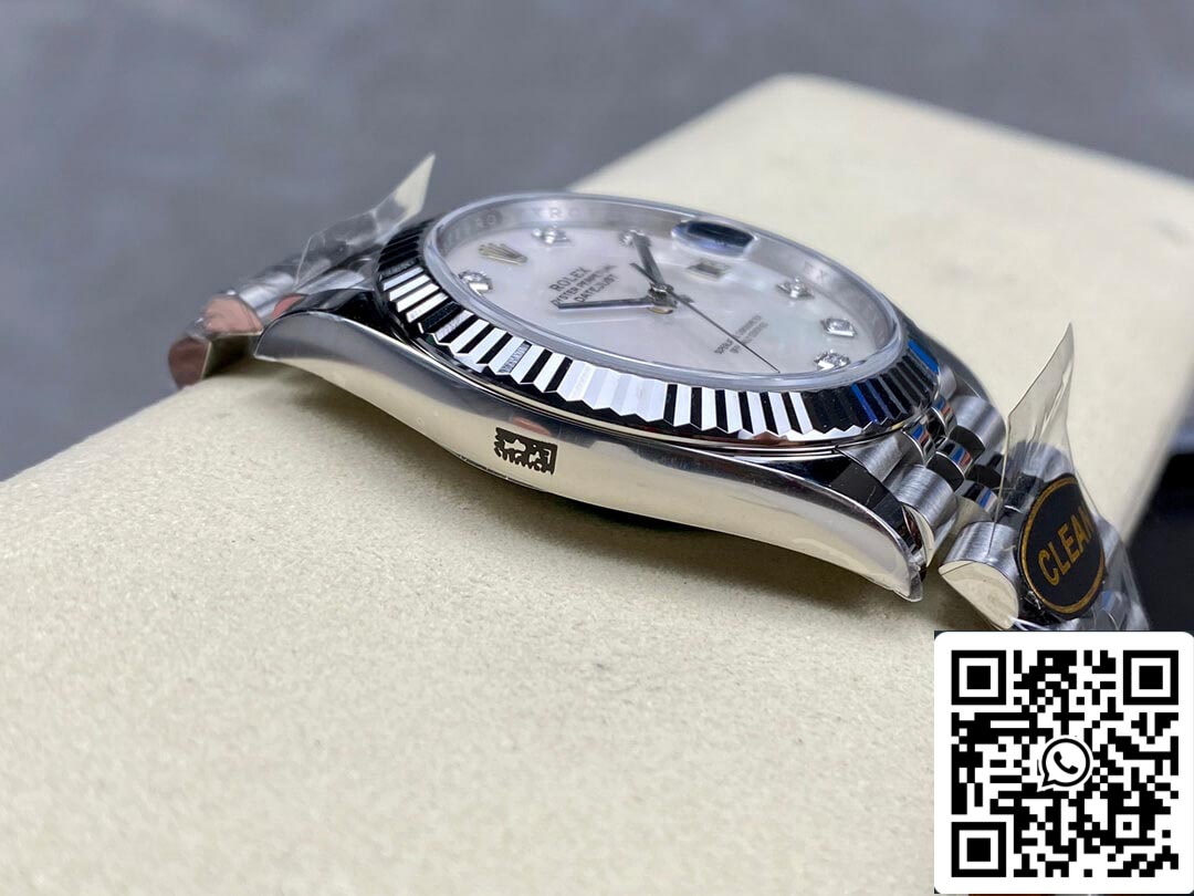 Rolex Datejust M126334-0020 1: 1 Meilleure édition Clean Factory Cadran en diamant mosaïque