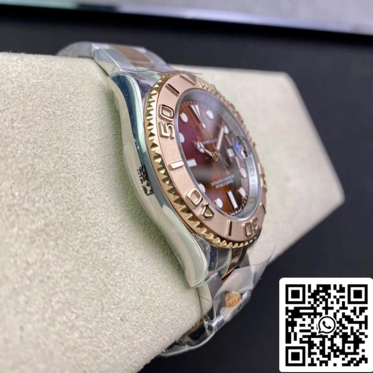 Rolex Yacht-Master 40mm 116621 AR Factory 1:1 Best Edition Swiss ETA2824 Brown Dial