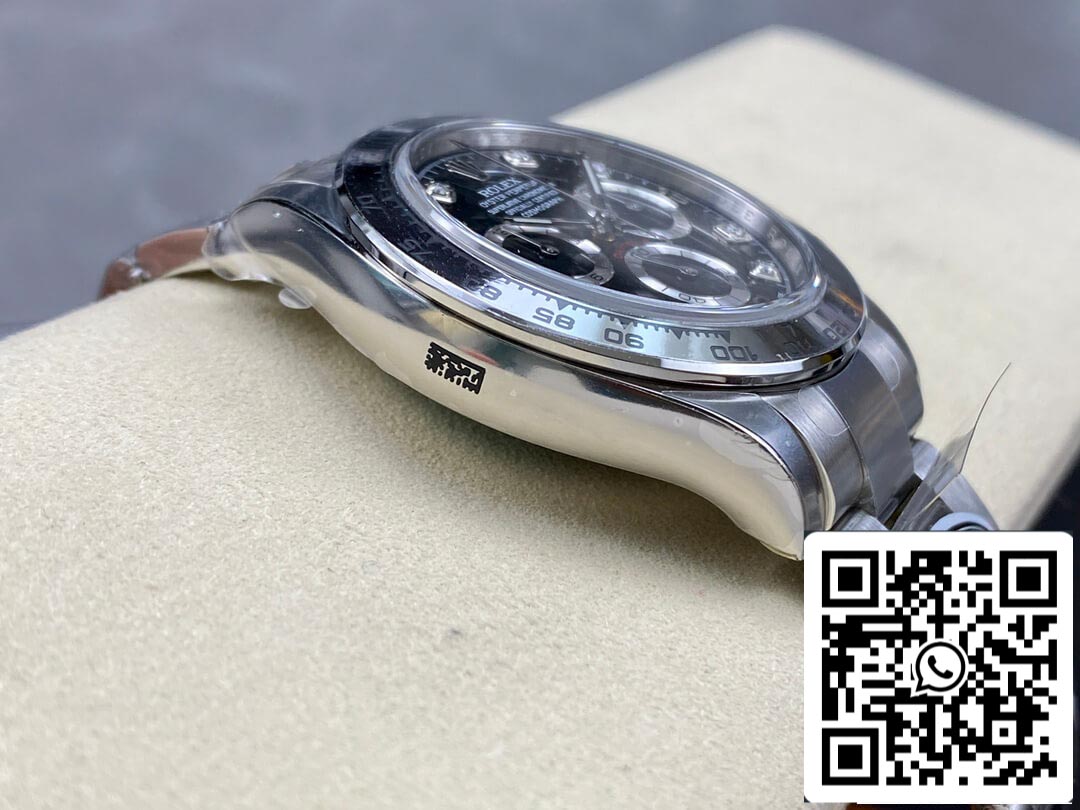 Rolex Cosmograph Daytona M116508-0004 1:1 Meilleure édition Clean Factory Cadran noir