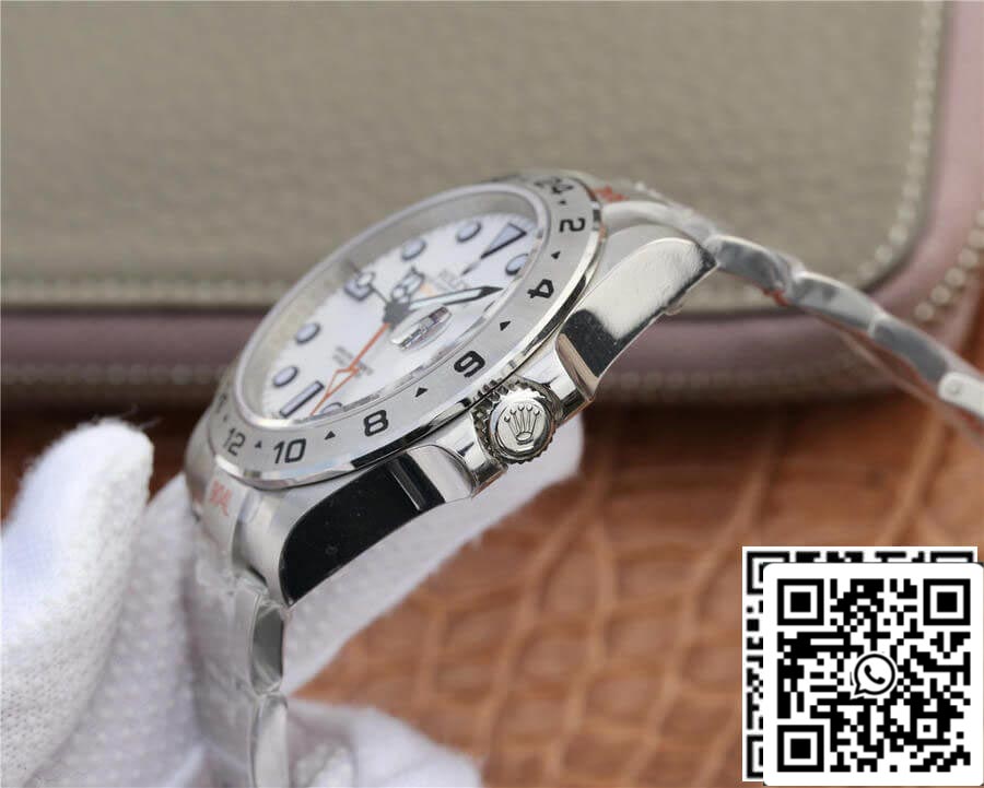 Rolex Explorer M216570-0001 1:1 Best Edition GM Factory V4 Weißes Zifferblatt