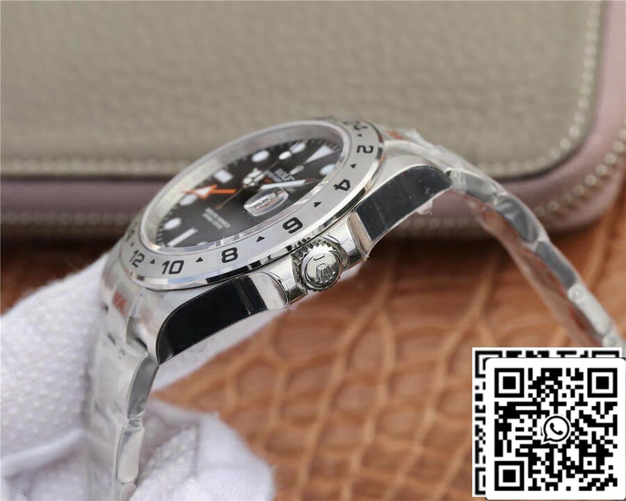 Rolex Explorer M216570-0002 1:1 Best Edition GM Factory V4 schwarzes Zifferblatt