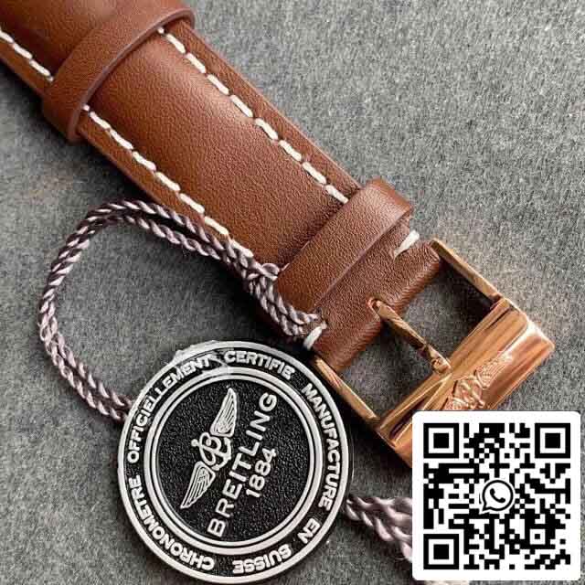 Replik Breitling Transocean R45310121B1P1 V7 Fabrik schwarzes Zifferblatt