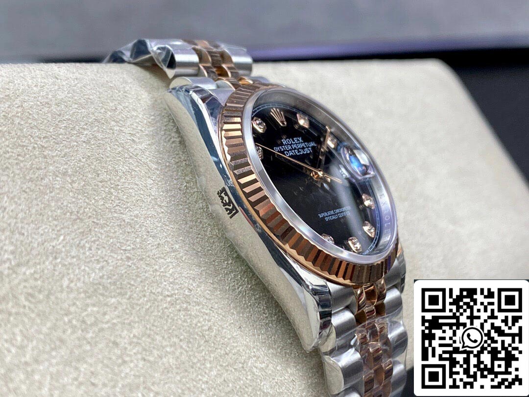 Rolex Datejust M126231-0019 1:1 Meilleure édition EW Factory Cadran noir