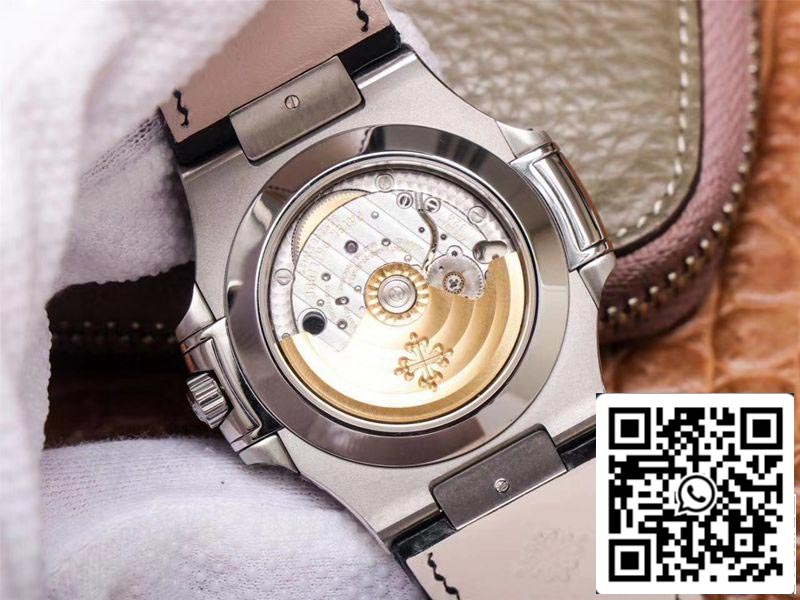 Patek Philippe Nautilus 5726/1A-014 1:1 Meilleure édition PF Factory Bracelet noir Suisse ETA324