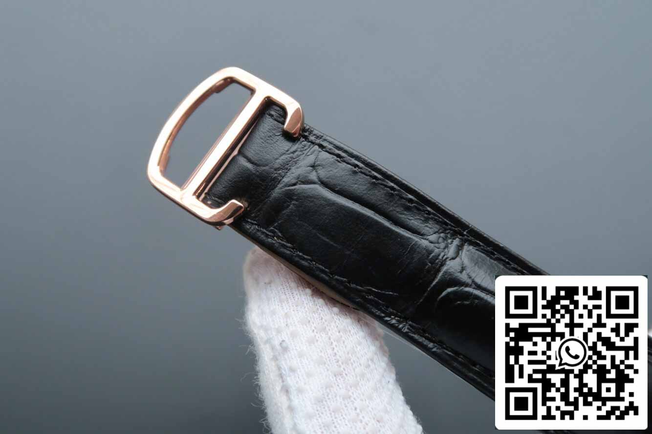 Drive De Cartier WGNM0003 1:1 Best Edition V6 Factory Roségold Silbernes Zifferblatt