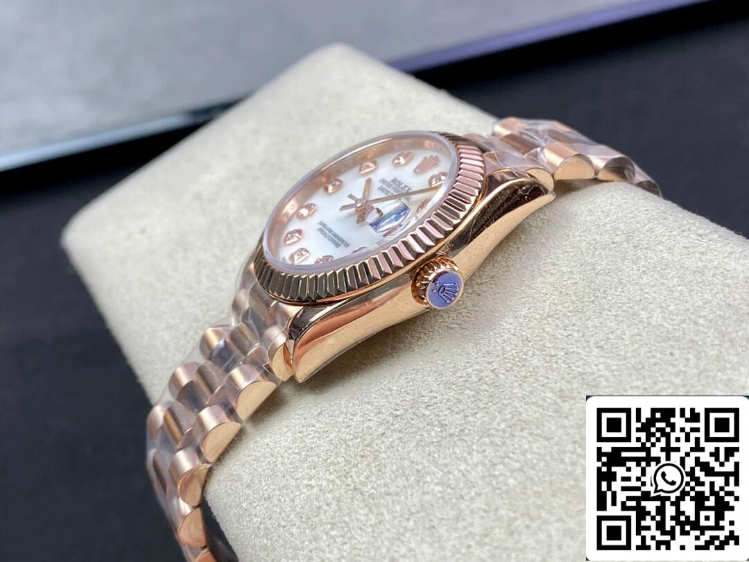 Rolex Datejust M278275-0009 31MM 1:1 Meilleure édition EW Factory Or rose