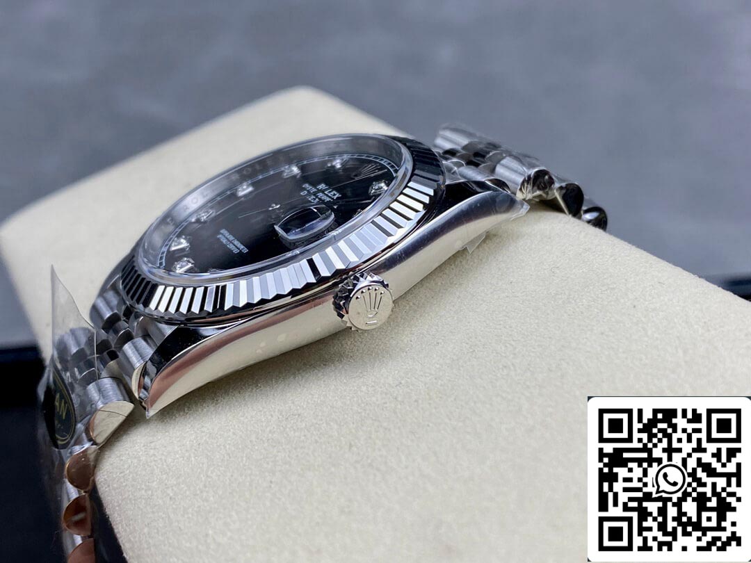 Rolex Datejust M126334-0012 1:1 Meilleure édition Clean Factory Cadran noir