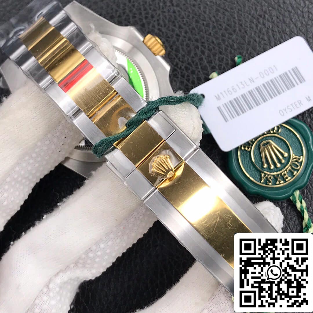 Rolex Submariner 116613-LN-97203 40 mm 3135 Uhrwerk VS Factory schwarzes Zifferblatt