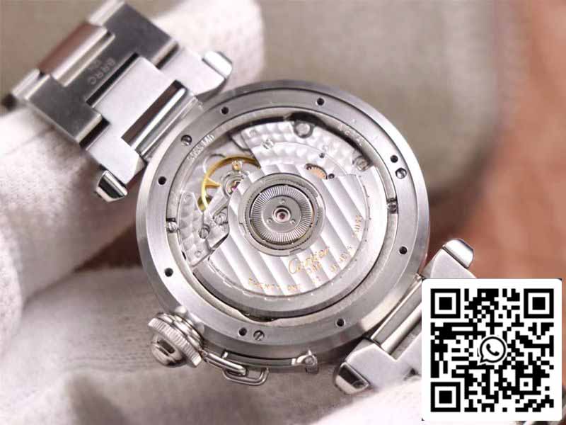 Cartier Pasha W31074M7 1:1 Meilleure édition V9 Factory Cadran blanc Swiss Cal.049
