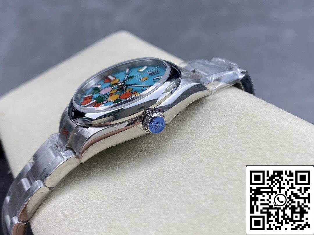 Rolex Oyster Perpetual M277200-0010 31MM 1:1 Meilleure édition EW Factory Cadran bleu turquoise