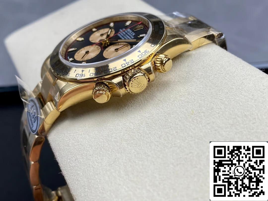 Rolex Cosmograph Daytona M116508-0009 1:1 Meilleure édition Clean Factory Cadran noir